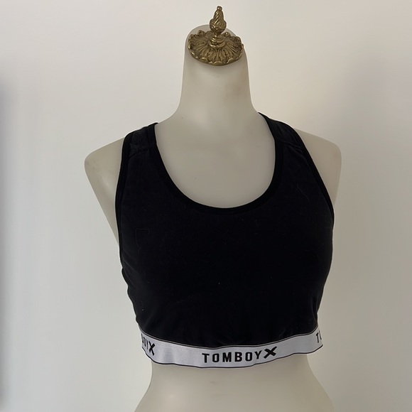 Tomboyx Racerback Bra Black Size L - Picture 4 of 5
